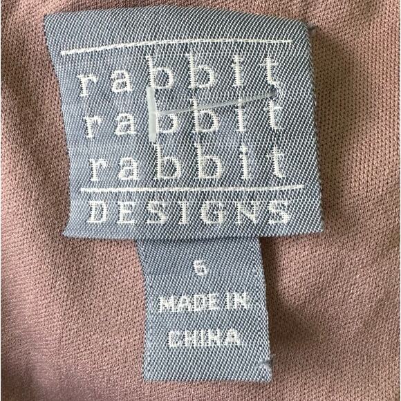 Rabbit Rabbit Rabbit Dress Size 6 Brown Floral Lace Knee Length Dress Size 6 - Picture 8 of 9